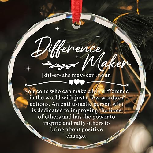 Thank You Gift for Women Men Difference Maker Gift Congratulations Gifts for Wom
