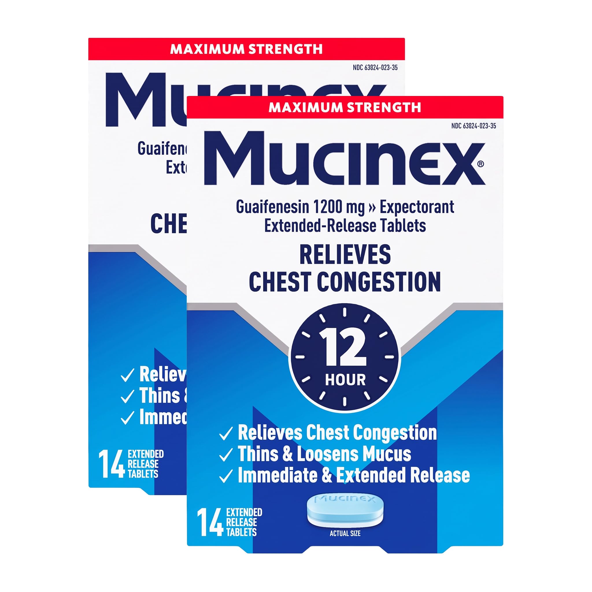 Mucinex 12 Hour Maximum Strength