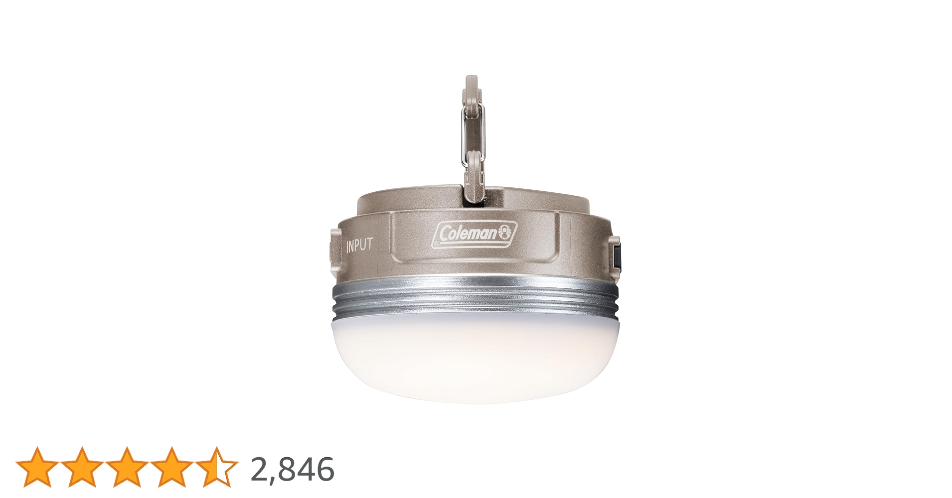 【４点セット】Coleman HANGING LIGHT キャンプ 4点セット】Coleman HANGING LIGHT キャンプ