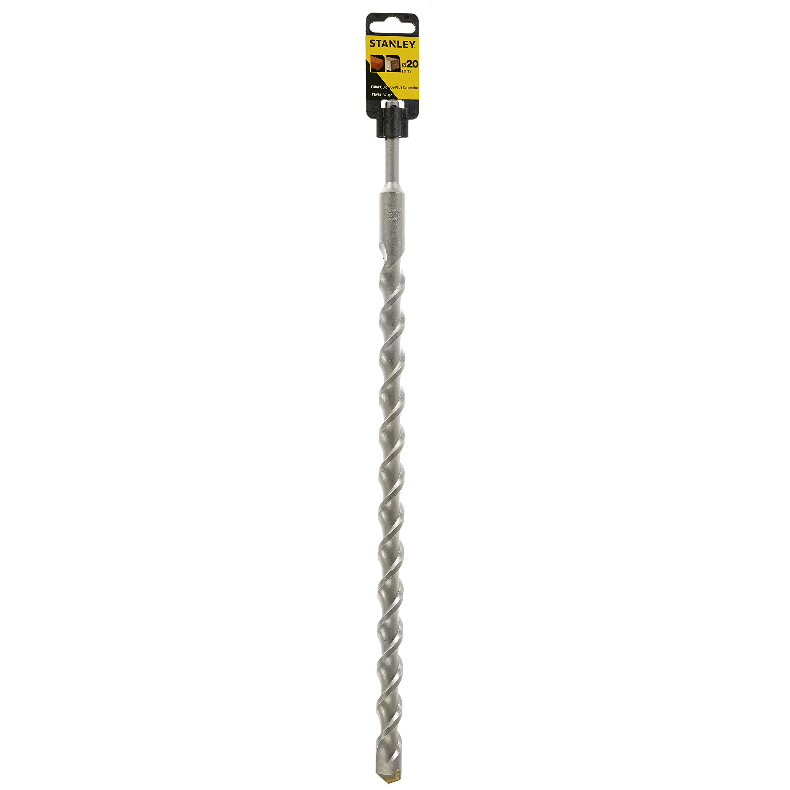 STANLEY STA54137-QZ Drill Bits SDS-Plus O 20x450mm. Long. Util: 400mm for DIYers & Professionals