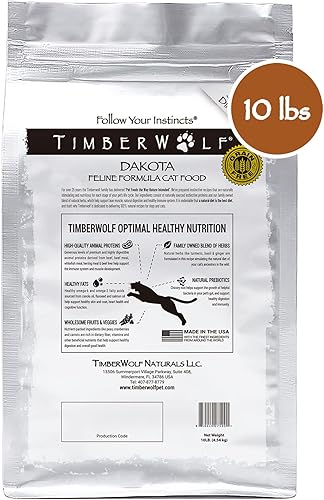 Miniatura 2 de Timberwolf Dakota - Receta de carne de res para gatos, 10 libras