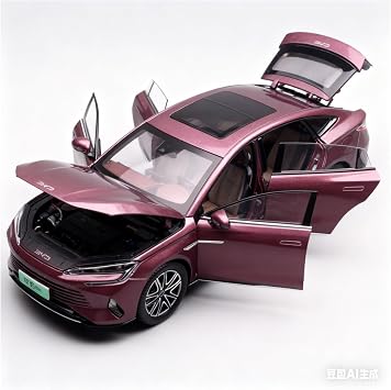 Metal Vehicles Toys 118 for BYD Seal EV DM-i New Energy Alloy Model Static Die Cast Auto Gifts Hobby Toy Collection Display