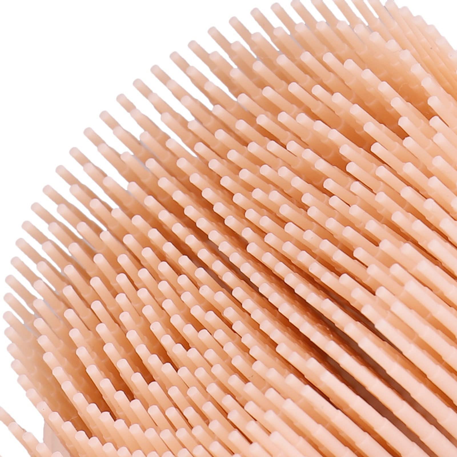 Duschbürste, Körper-Fuß-Massagebürste, Peeling-Kamm for Bad, Dusche, Shampoo, Rosa, 95 x 80 mm