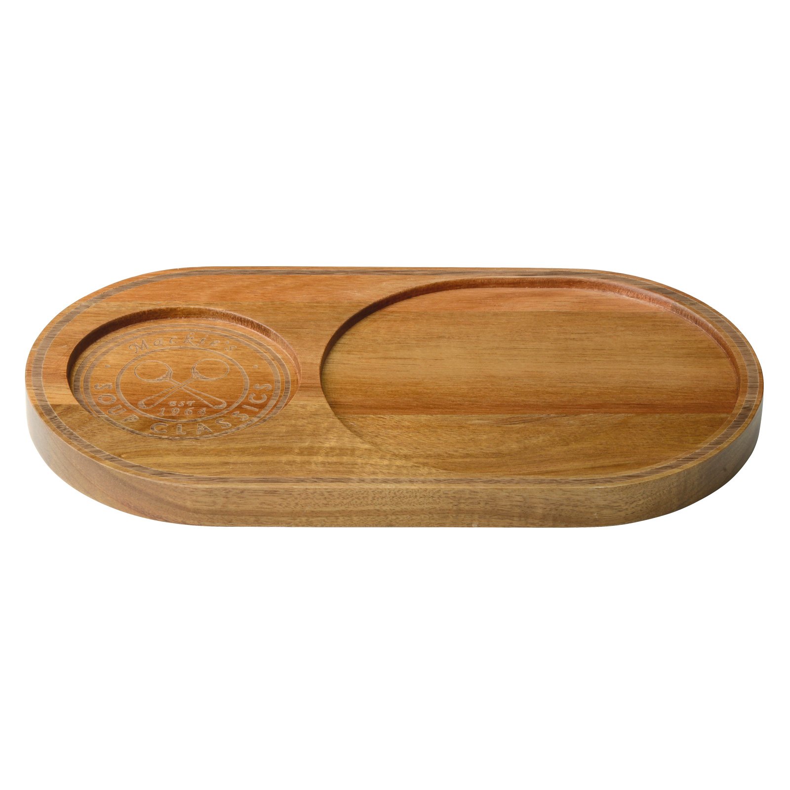 The DRH Collection Mackie's Soup & Sandwich Acacia Platter