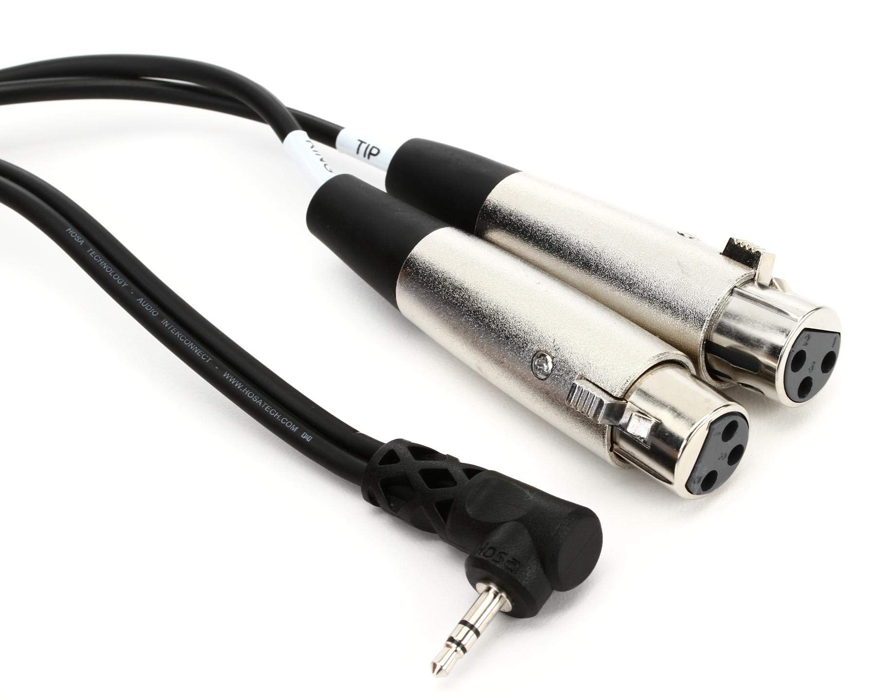 Amazon.com: Hosa CYX-405F Microphone Cable Dual XLR3F to Right