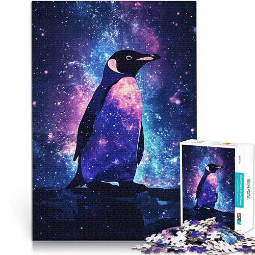 Puzzles de 1000 Piezas para Adolescentes Pingüino galáctico Juguete Educativo Intelectual descompresor Regalo…