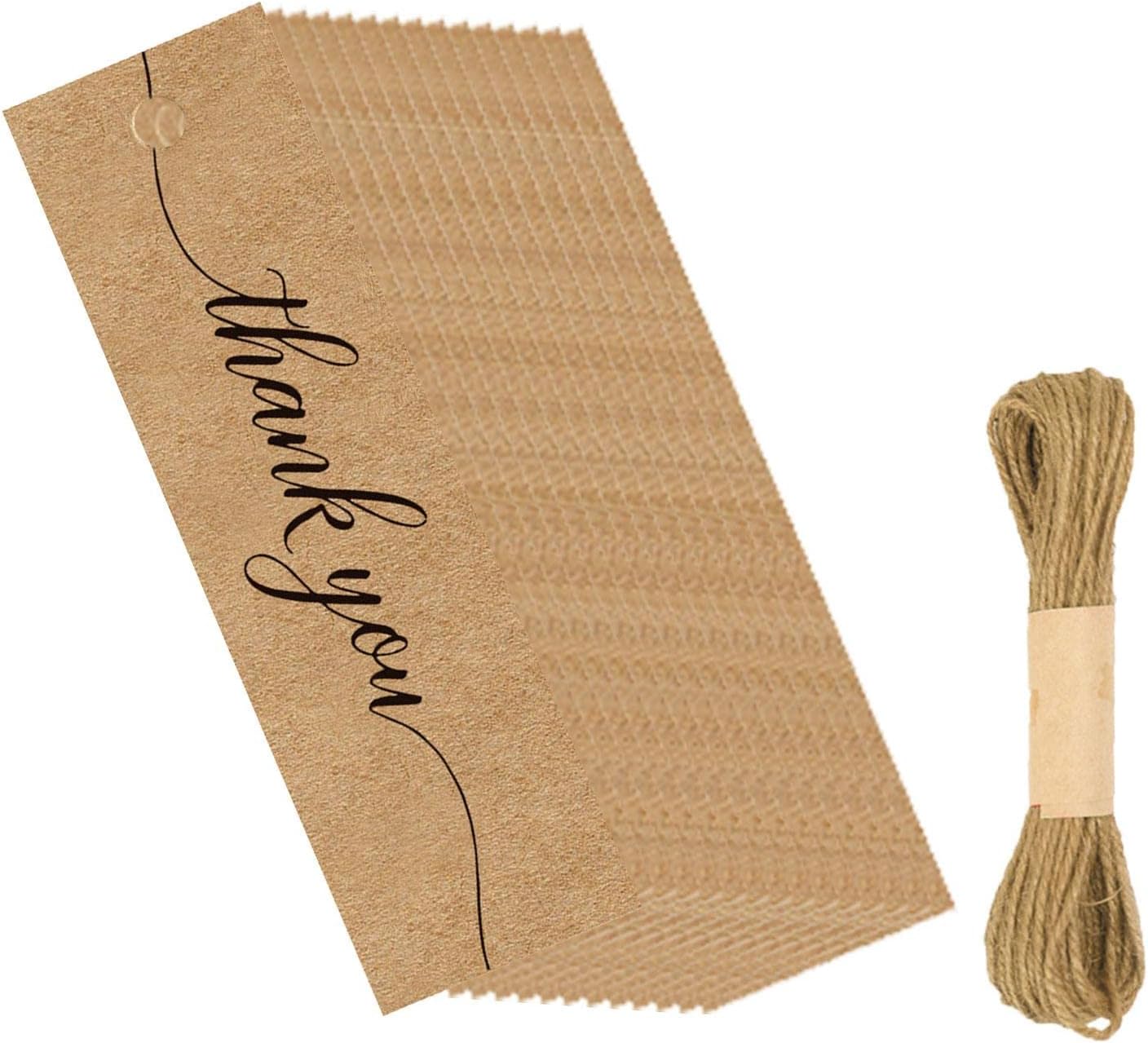 ありがとうタグ クラフト紙ギフト包装タグ招待状の休日のためのブックマークタグカップケーキの装飾ありがとうの手紙 Woaow Seal限定商品 ありがとうタグ クラフト紙ギフト包装タグ招待状の休日のためのブックマークタグカップケーキの装飾ありがとうの手紙 Woaow Seal限定商品