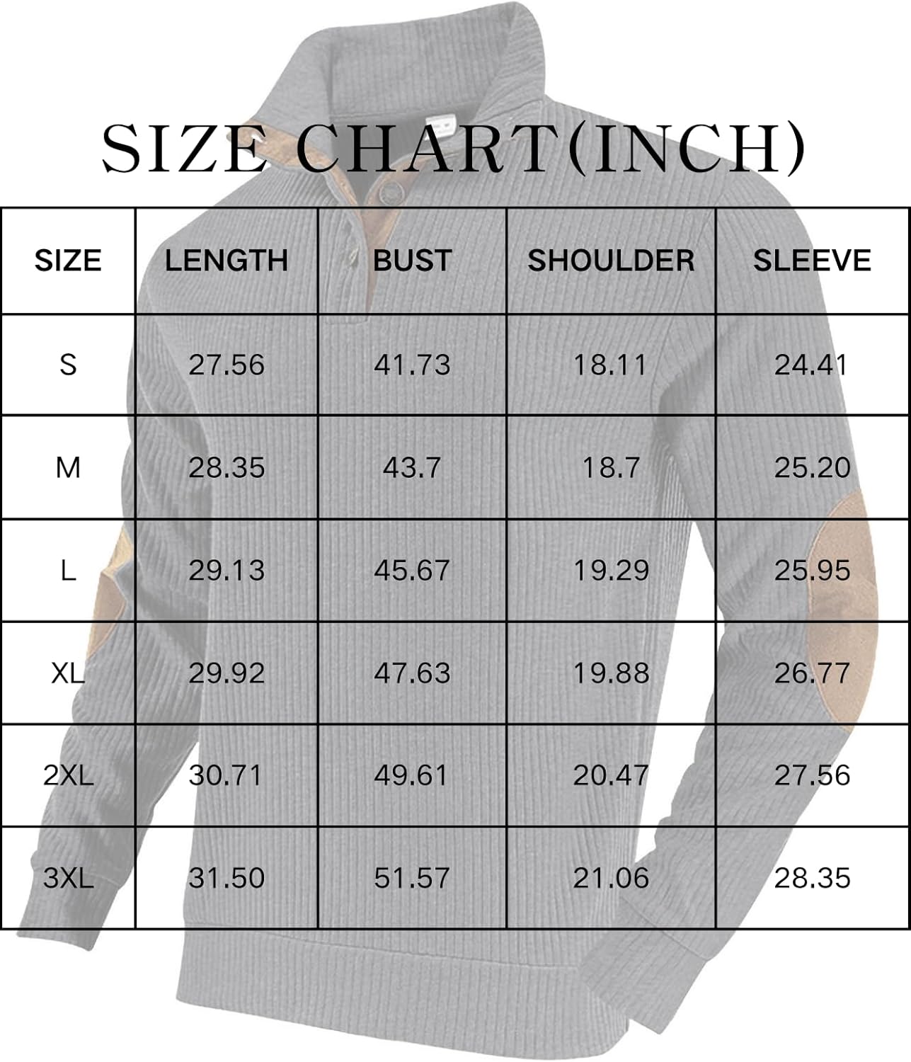 LOAIHA Mens Casual Striped Corduroy Sweatshirt Long Sleeve Classic Stand Collar Quarter Button Pullover Sweatshirts