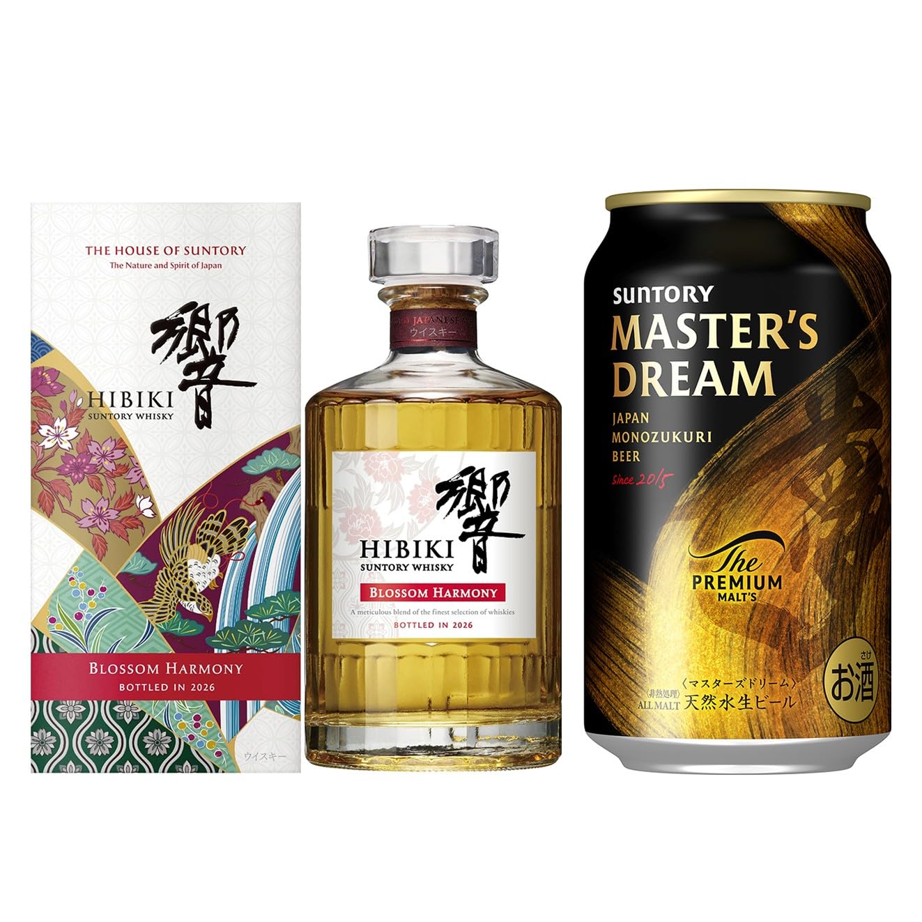 SUNTORY 響 BLOSSOM HARMONY 2026 Amazon.co.jp: Hibiki BLOSSOM HARMONY 2026 Blossom Harmony 23.7 fl