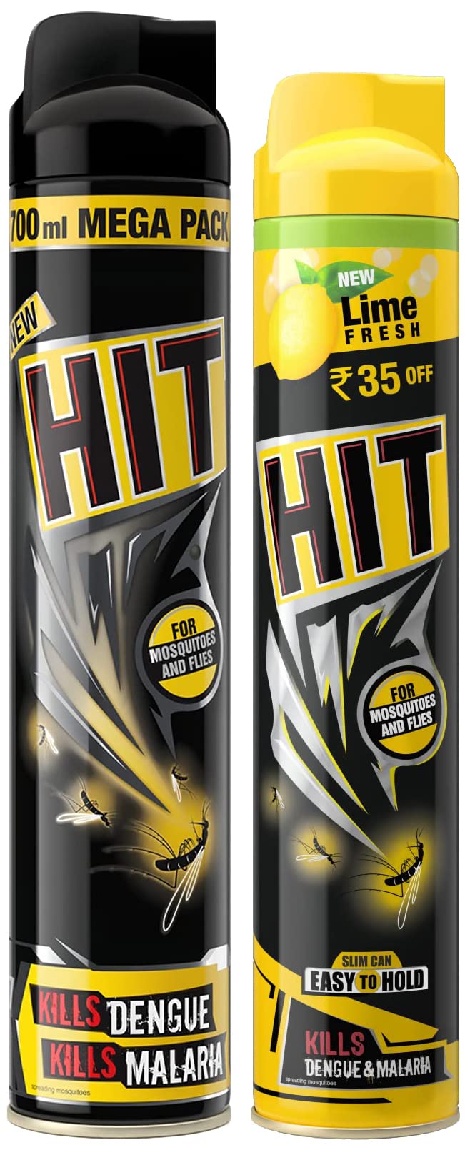 HIT Flying Insect Killer - Mosquito & Fly Killer Spray 700ml & Flying Insect Killer - Mosquito & Fly Killer Spray | Lime Fragrance | Instant Kill | Protection from Dengue & Malaria, 400ml (B09SG4KNRJ) Amazon Price History, Amazon Price Tracker