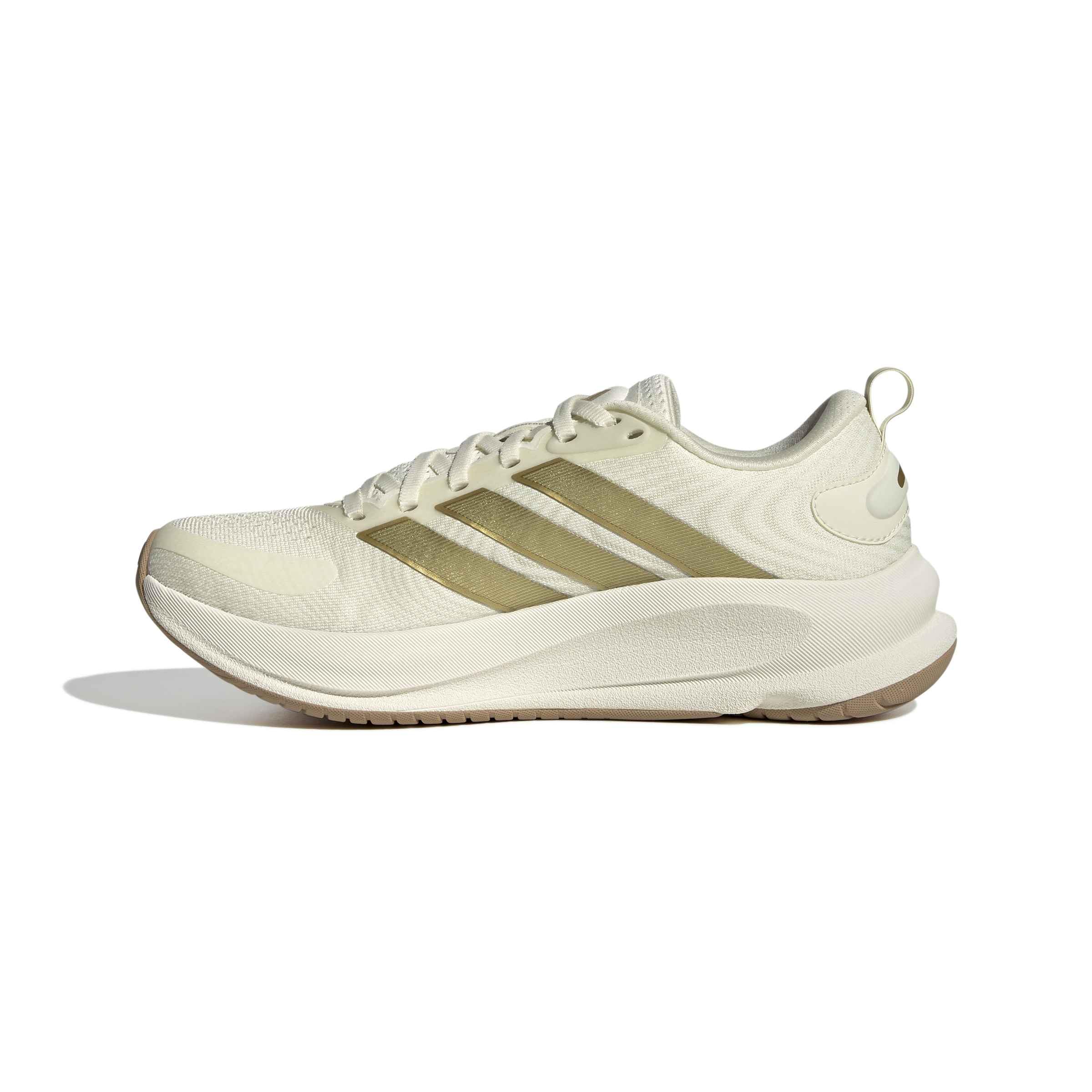 adidas Mujer Supernova Ease 2 Running Shoes, Ivory/Matte Gold/Wonder Taupe, 40 EU