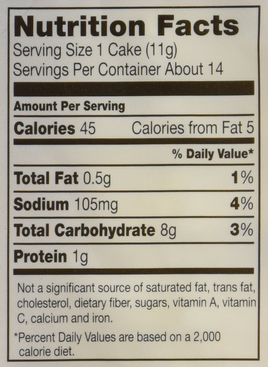 Quaker, Rice Cakes, White Cheddar, 5.5oz Bag (Pack of 4)