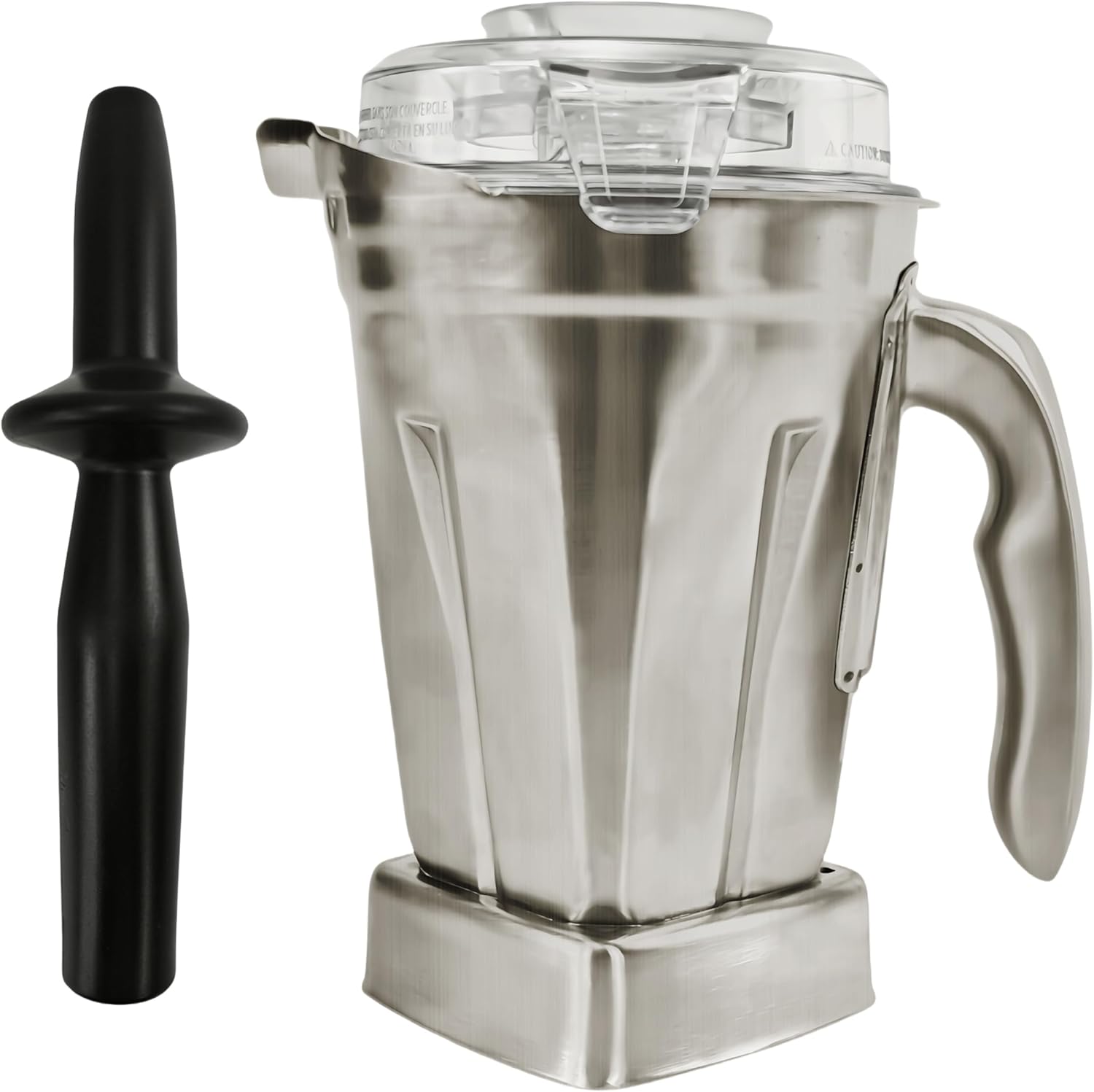 Stainless Steel Container 48oz,Compatible with Vitamix All Full-Size Vitamix Blenders G series, Pro Series, Commercial Series, BPA Free 1 Year Warranty