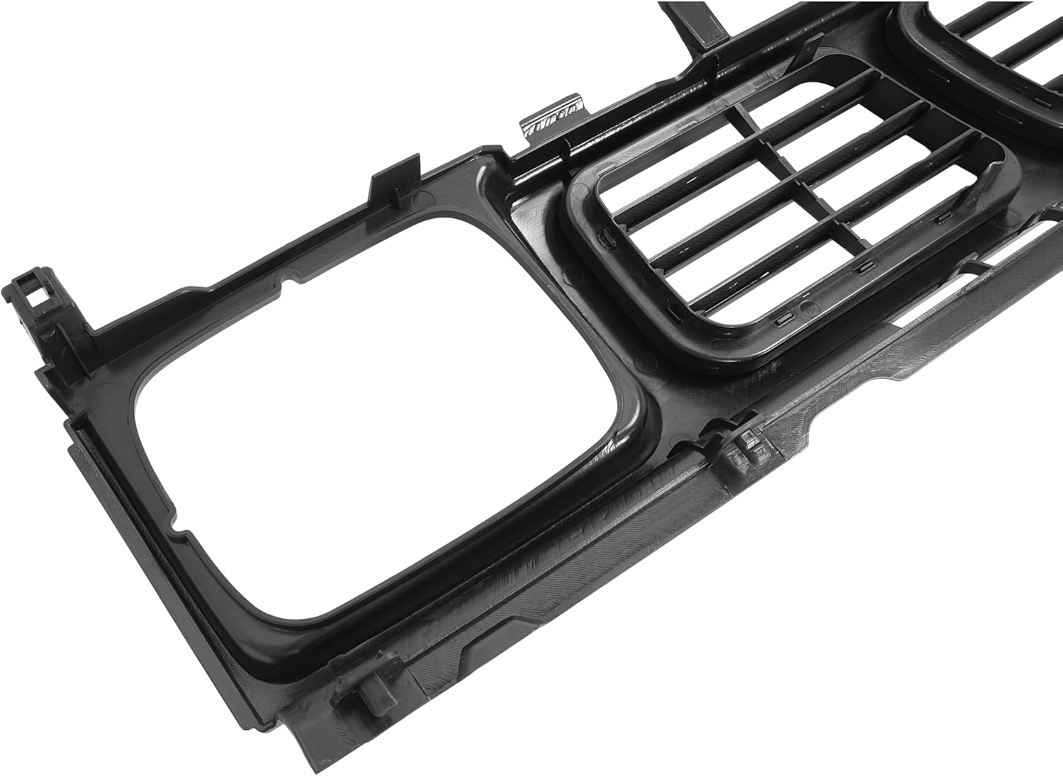 Grill Compatible with 94 Nissan D21 XE & 93-94 Nissan D21 Base SE & 95-97 Nissan Pickup Base SE XE Matte Black Grille Replacement for 6231055G00 NI1200115