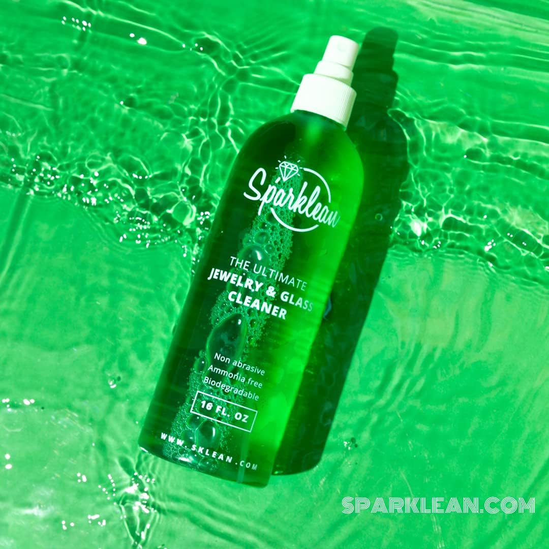 Sparklean Natural Jewelry and Glass Cleaning (2) : Health & Household