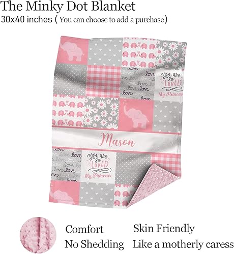 Miniatura 3 de Sábanas personalizadas para cuna de bebé para niños y niñas, juego de sábanas ajustables personalizadas para cuna con nombre, juego de sábanas de