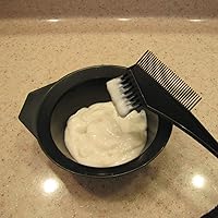 Vista 5 de Treasure Gurus - Juego de 2 brochas de color para el cabello, kit de peine para el hogar, salón de belleza, juego de herramientas para decolorar