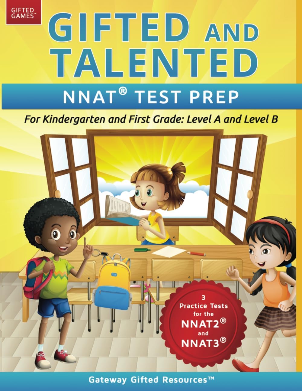 Gifted and Talented NNAT Test Prep: NNAT2 / NNAT3 Level A and Level B - For Kindergarten and First Grade Paperback – August 13, 2018