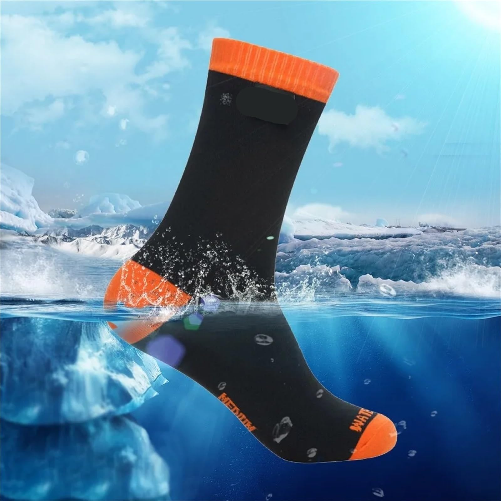 Wasserdichte Socken Wasserdicht Atmungsaktiv Männer Und Frauen Socken Warme for Wandern Camping Laufen Radfahren Angeln Trekking FüR Wie Laufen