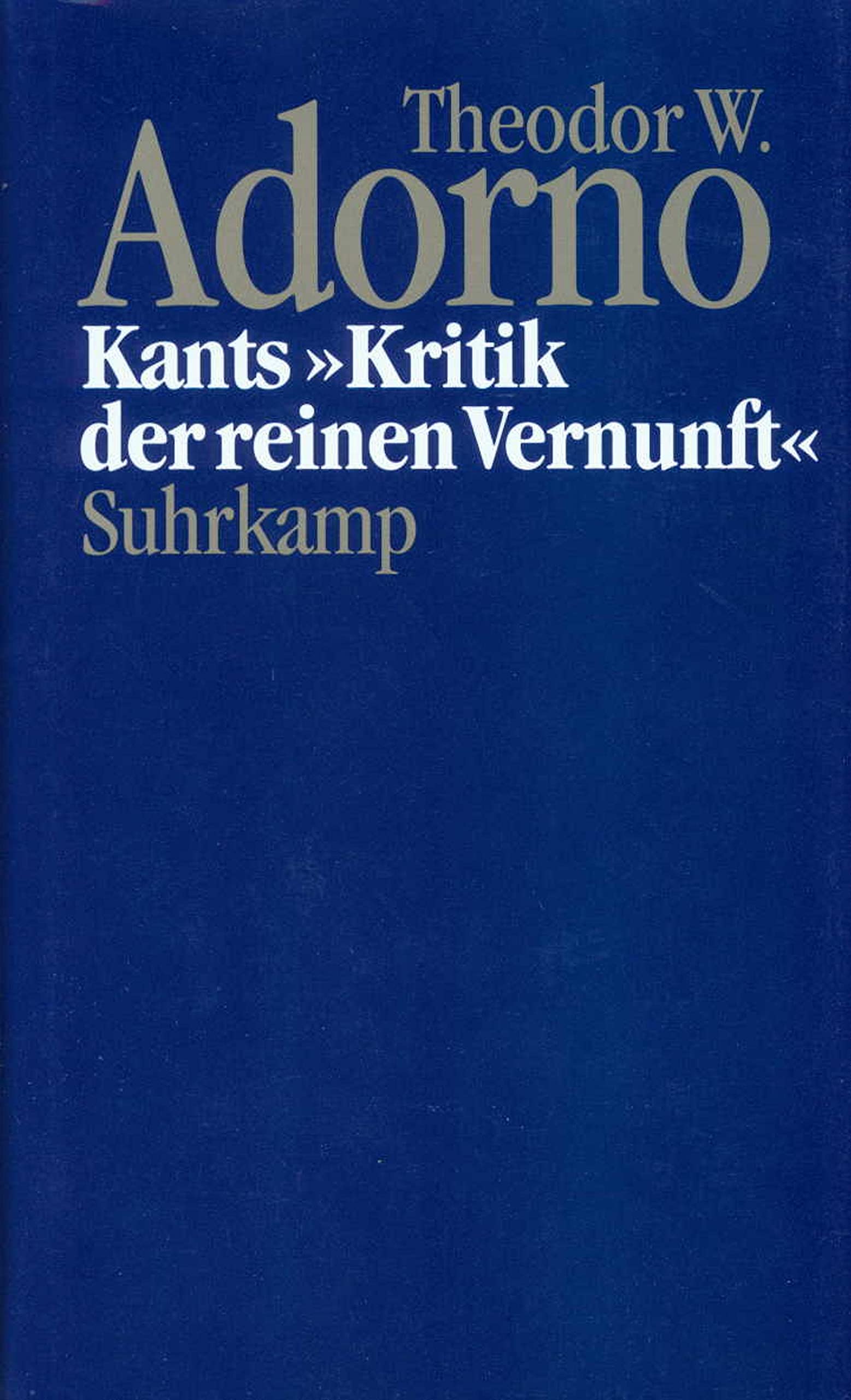 Nachgelassene Schriften. Abteilung IV: Vorlesungen: Band 4: Kants »Kritik der reinen Vernunft« (1959)