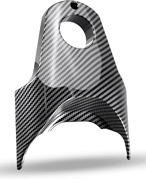 Battery Cover Guard Fit for Tuttio Soleil 01 GB SF BF ARC Electric Dirt Bike, Imitation Carbon Fiber Black Battery Cover, E-Bike Motorcycle Parts