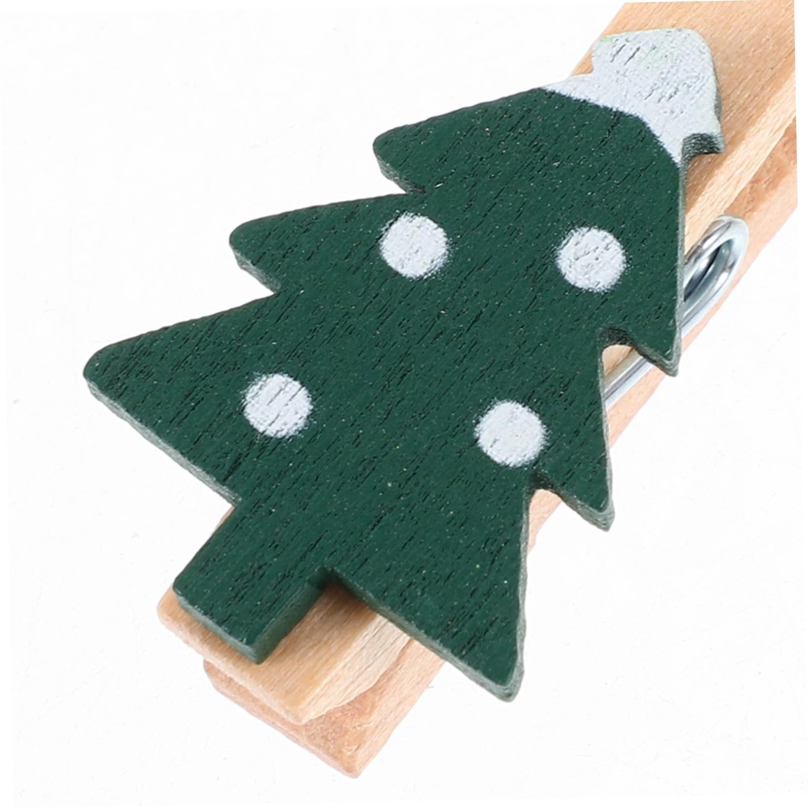 IMIKEYA 375 STK Mini-wäscheklammer Für Fotoclips Zu Weihnachten Schneeflocken-fotoclips Dekor Weihnachtswäscheklammern Halter Für Weihnachtsnotizen Weihnachts-memo-Clips Holz
