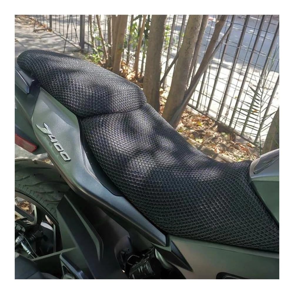 Coprisella Scooter Coprisedile In Tessuto Di Rete Di Nylon Antiscivolo 3D Per Moto Cuscino Traspirante Per Bajaj Dominar 400 UG Dominar400