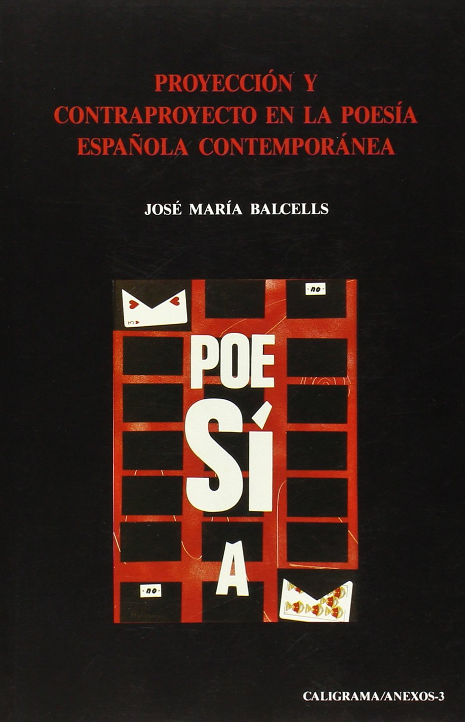 Proyección y contraproyecto en la poesía española contemporánea: 050 (Altres Obres)