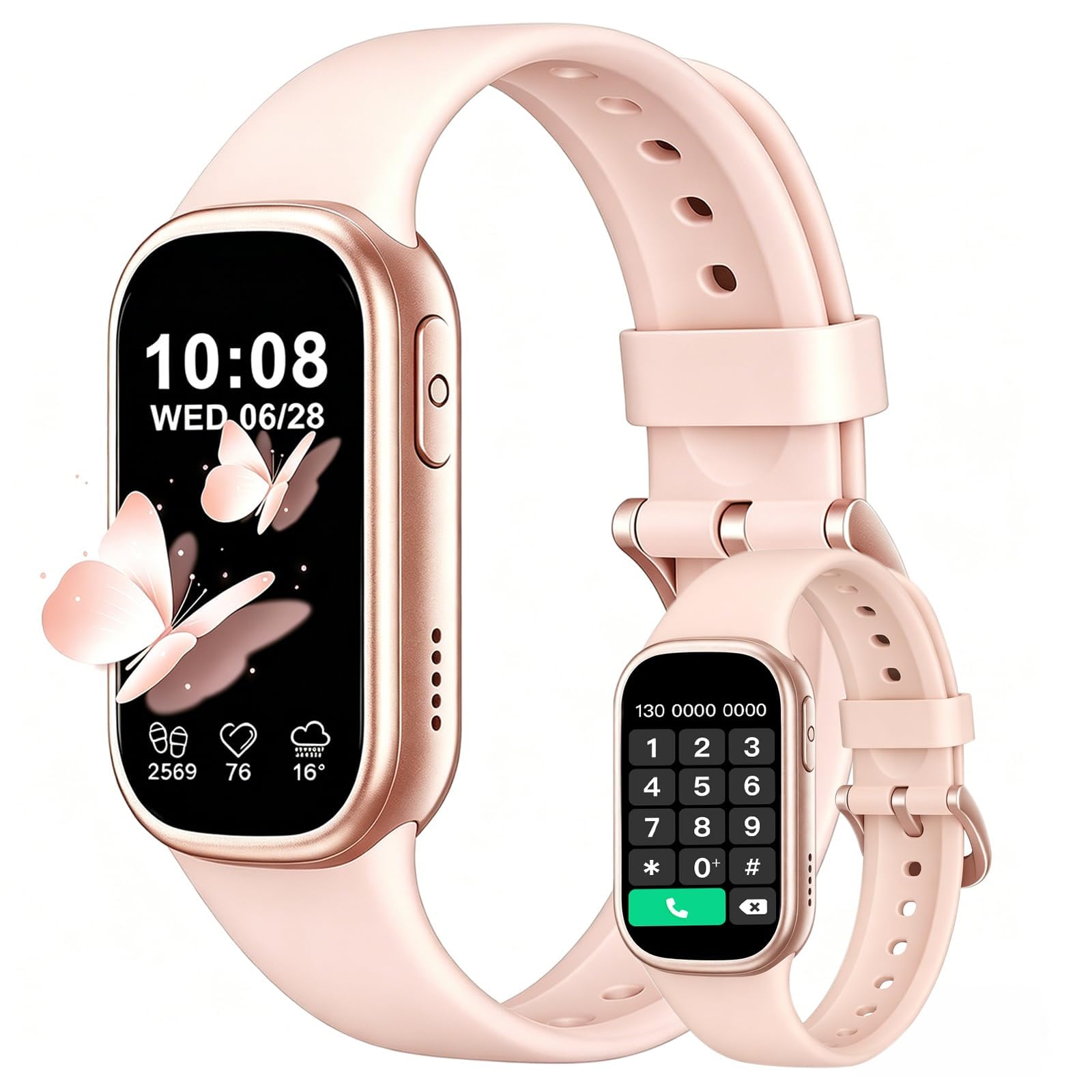 Smart Watch for Women Men, 1.47 Inch Fitness Tracker Step Counter Sleep — image 1