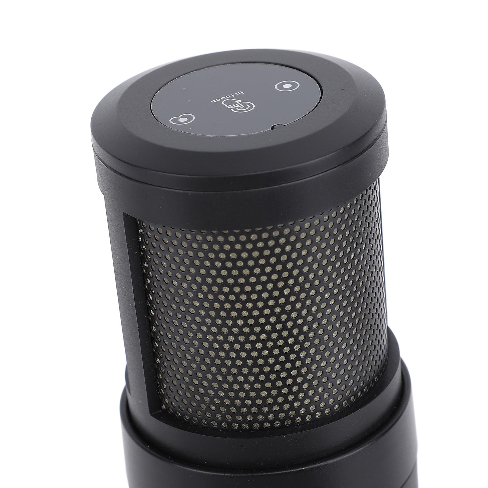 Jiawu Mikrofon Pojemnościowy USB do Komputera PC Wciągający Mikrofon do Gier z Otoczeniem do Komputerowego Przesyłania Strumieniowego Podcastów na żywo