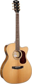 Cort Gold Series Acoustic-Electric Guitar, Natural Glossy GOLD-OC6
