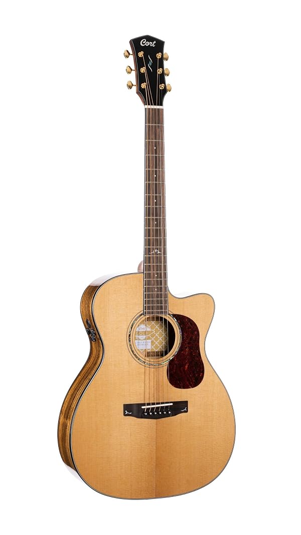 Cort Gold Series Acoustic-Electric Guitar, Natural Glossy (GOLD-OC6) by Cort - Used condition - US$565.33