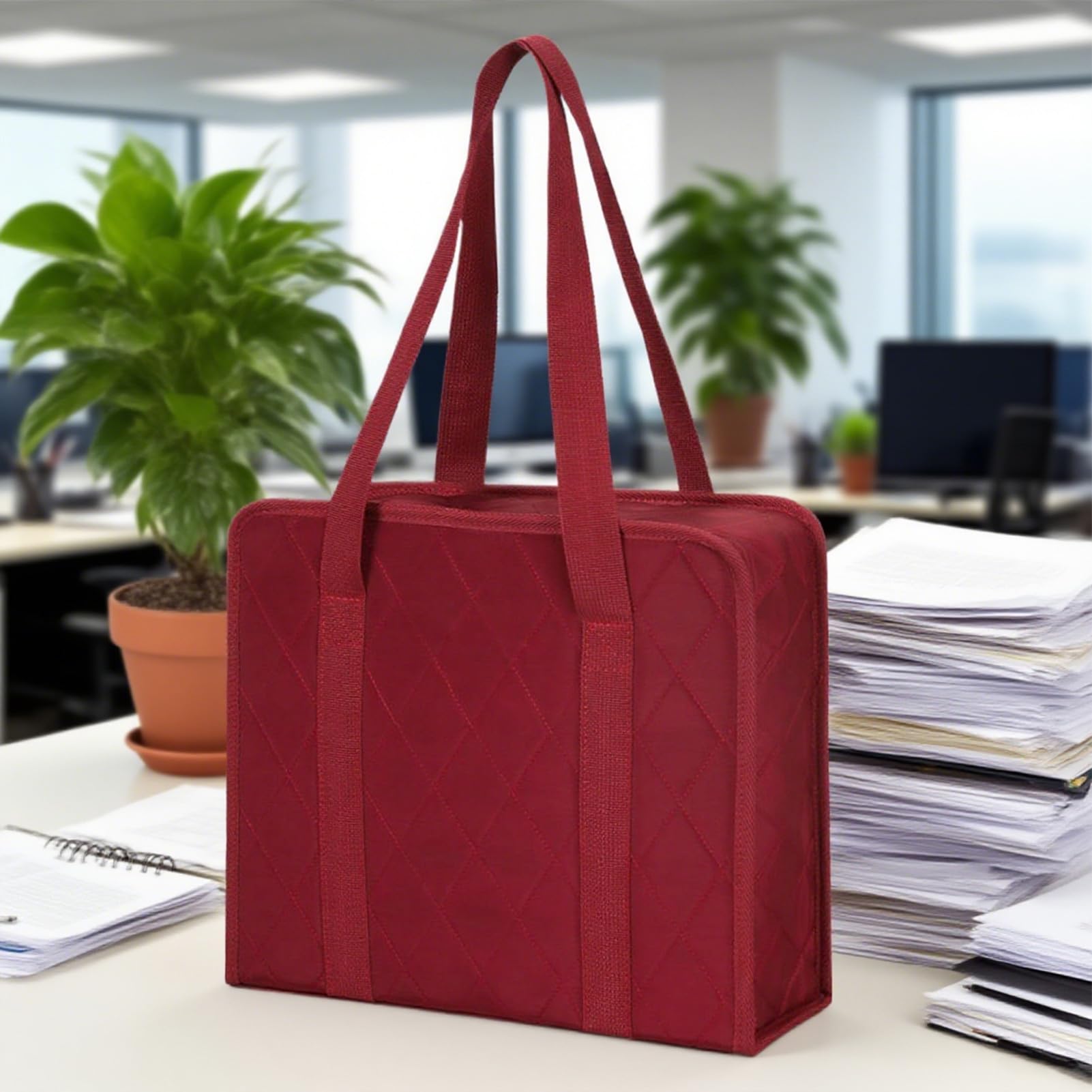 Scatola Portadocumenti Ignifuga Borsa custodia portatile di sicurezza | Box ignifugo per casa e documenti Per Casa Ufficio Viaggio Scuola Università Affari Auto E Banca