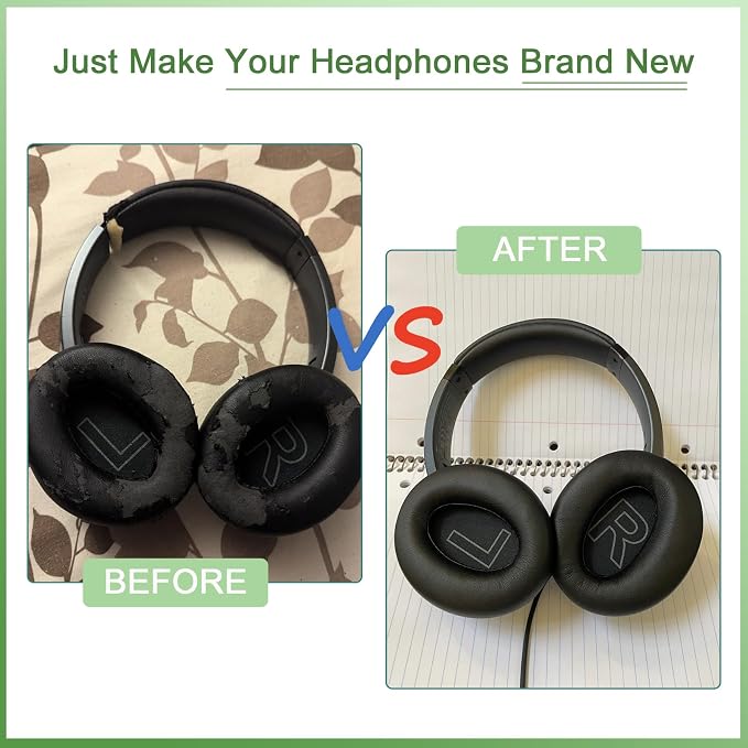 Cojines de reemplazo para auriculares Anker Soundcore Life Q20 Gris miniatura 6