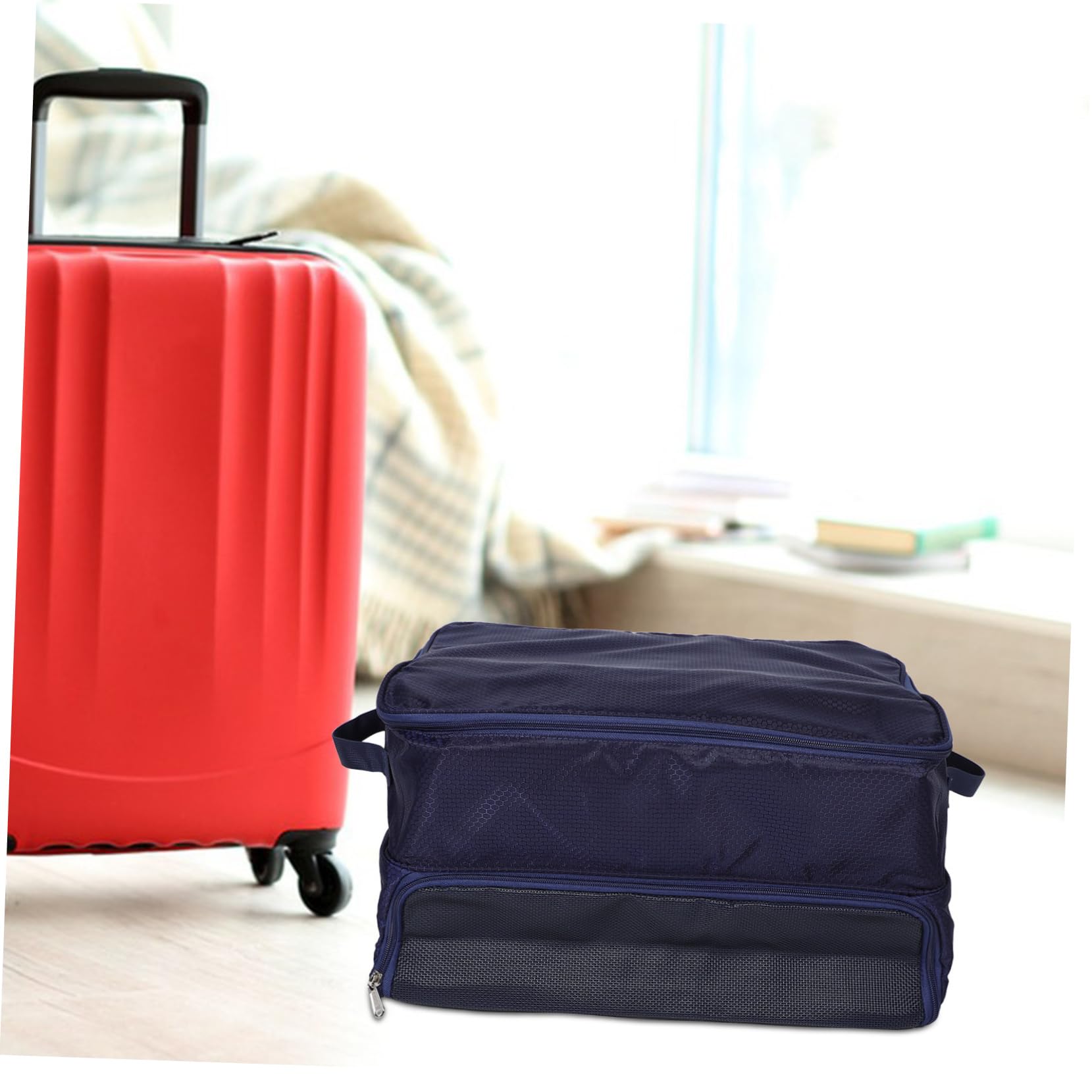 Abaodam Organizzatore per Baule da Golf Esterno Contenitore per Sacca da Golf Supporto per Riporre Attrezzatura da Essenziale per Viaggio per Auto Garage SUV Camion