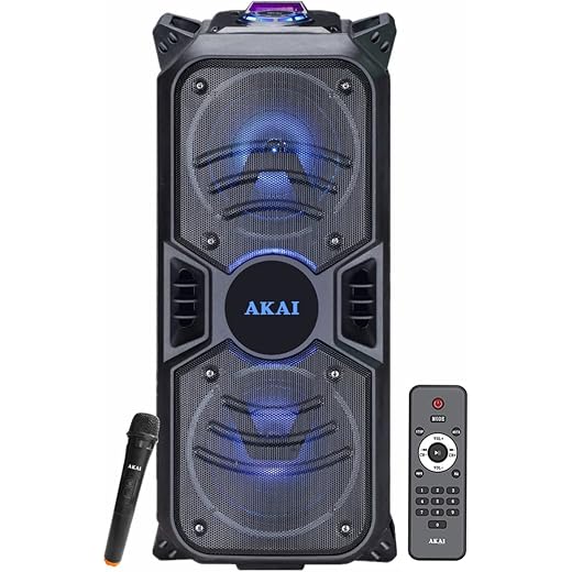 AKAI PartyMate Pro PM 50P 50W RMS Karaoke Bluetooth Outdoor