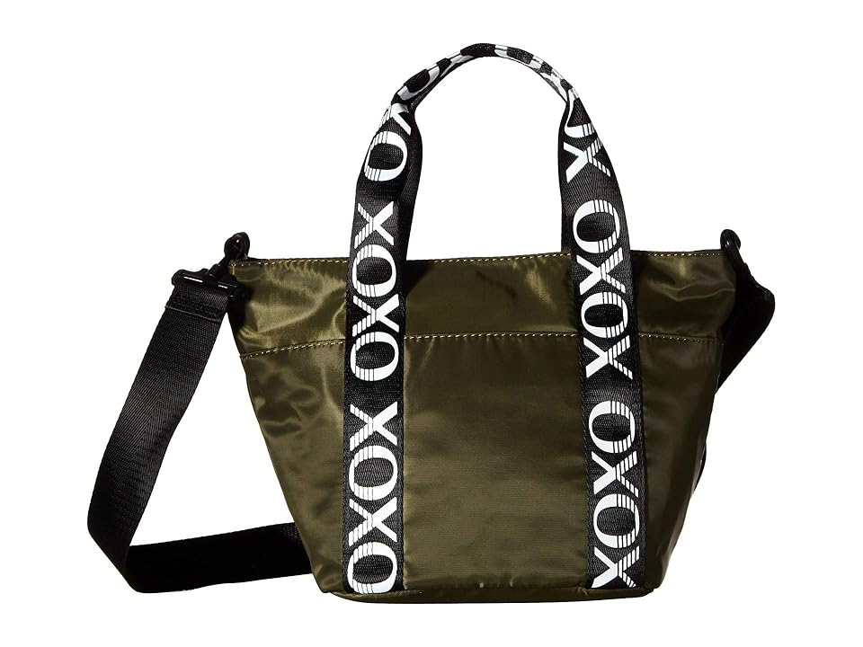 

XOXO Sport Tote w/ Logo Webbing (Olive) Tote Handbags