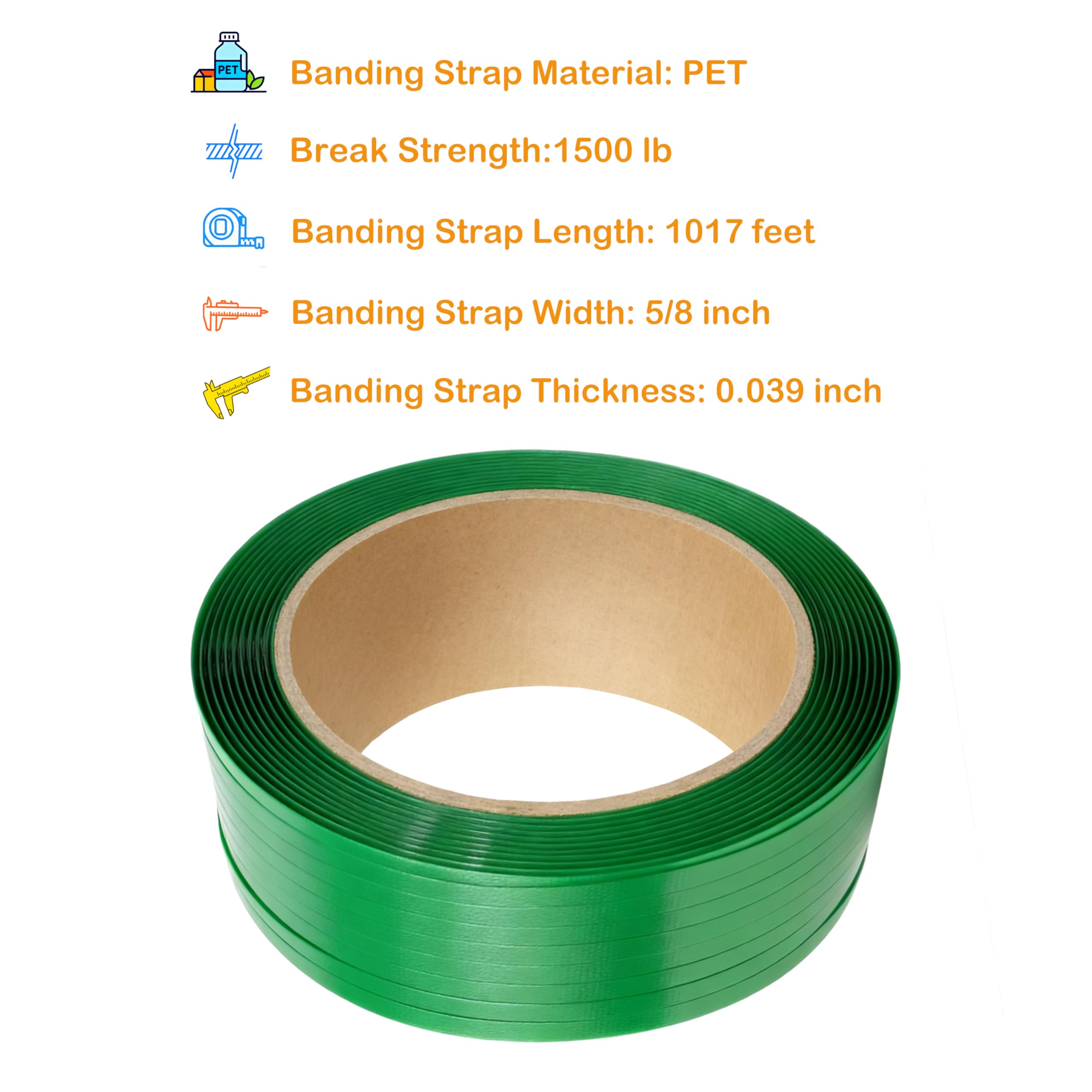 Pallet Strapping Roll - Easy Banding Kit -4 Pallet Strapping Roll - Easy Banding Kit -4