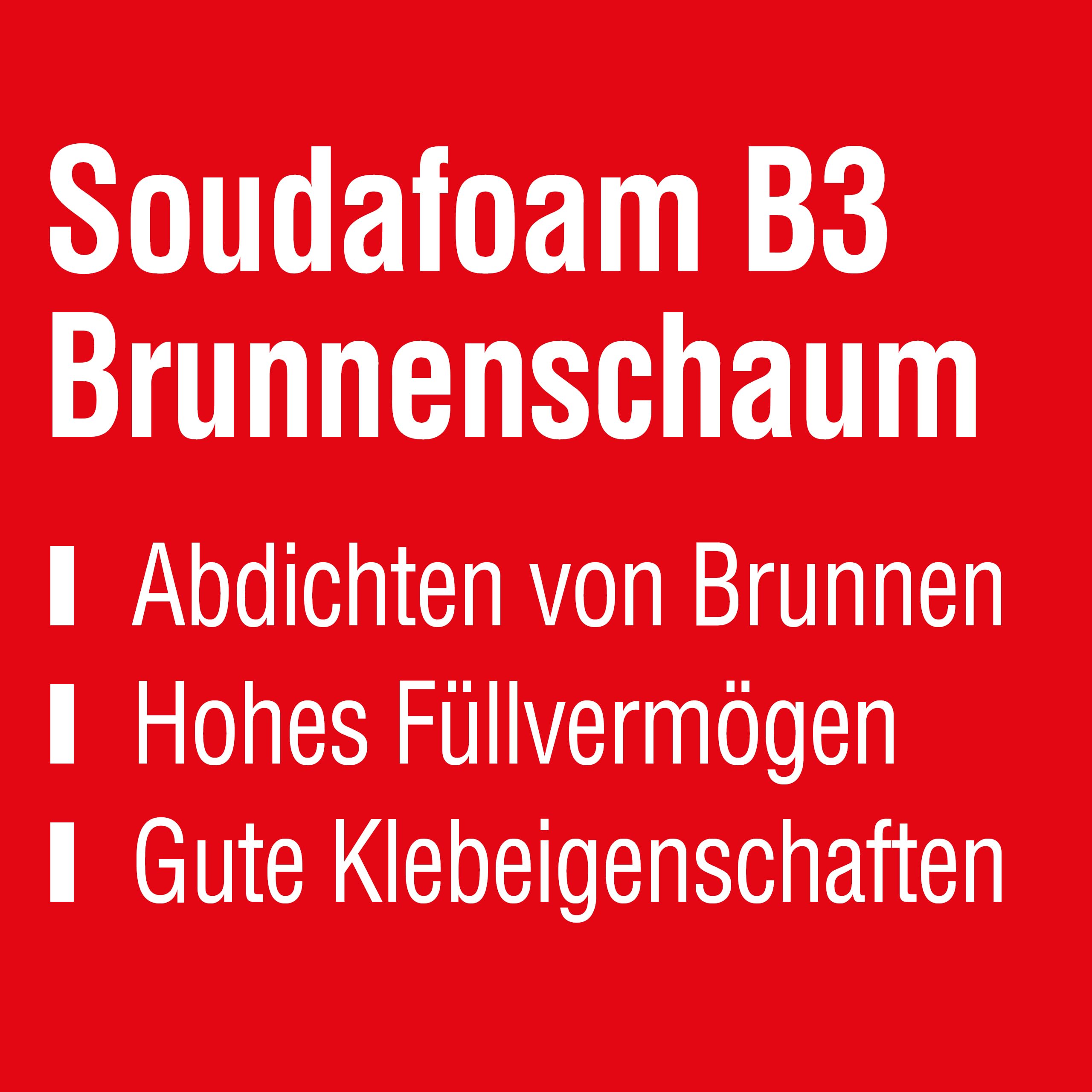 Soudal Soudafoam B3 - Lote de 6 unidades de espuma de poliuretano monocomponente con adaptador, 750 ml