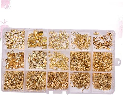 Miniatura 3 de TEHAUX 2 Conjuntos de Abrazaderas Bisuteria Materiales de Bisuteria Suministros Pendientes DIY Suministros Suministros Material de Joyería