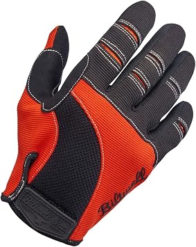 Biltwell Moto Gloves | Motorcycle Gloves | Abrasion Resistance | Breathable Fabric | Open Cuff