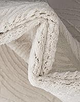 Vista 6 de Unique Loom Finsbury Collection - Alfombra de área (2 pies x 3 pies 1 pulgada, rectangular, marfil)