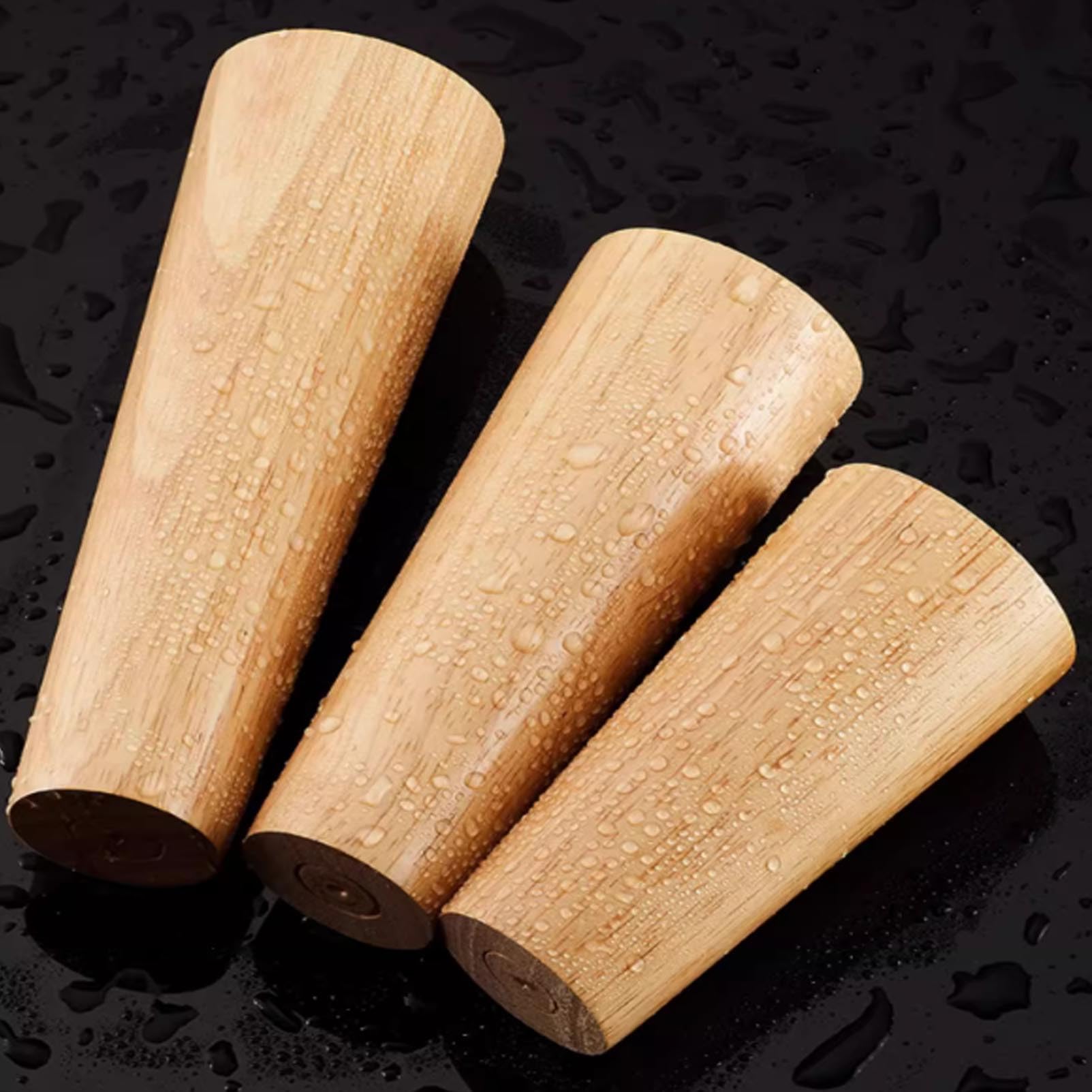 Drewniane nogi meblowe, 4 szt., dębowe nóżki zastępcze do sofy, stolika kawowego, szafki TV i krzesła, DIY, 10 cm, trwałe akcesoria do obróbki drewna