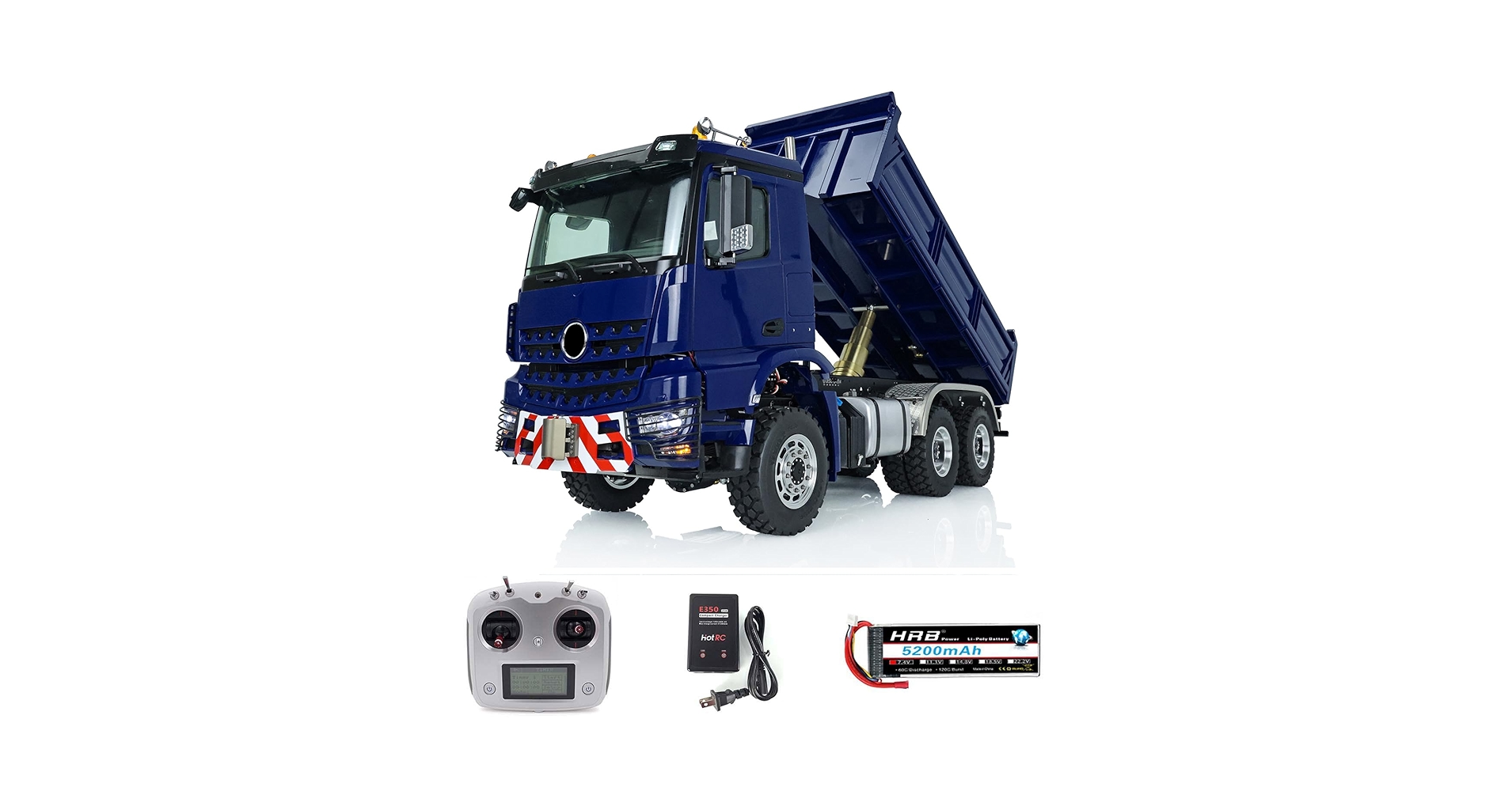 Amazon.com: LESU 1/14 RC Hydraulic Dump Truck 6X6 RC Tipper Car