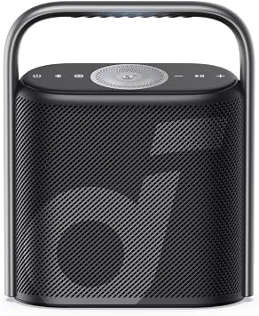 soundcore Motion X500 Bluetooth Speaker, Portable Speaker with Immersive Spatial Audio, Wireless Hi-Res Sound with 3X Detail, 3-Channel Audio and an Upward Firing Driver with Ambient Light