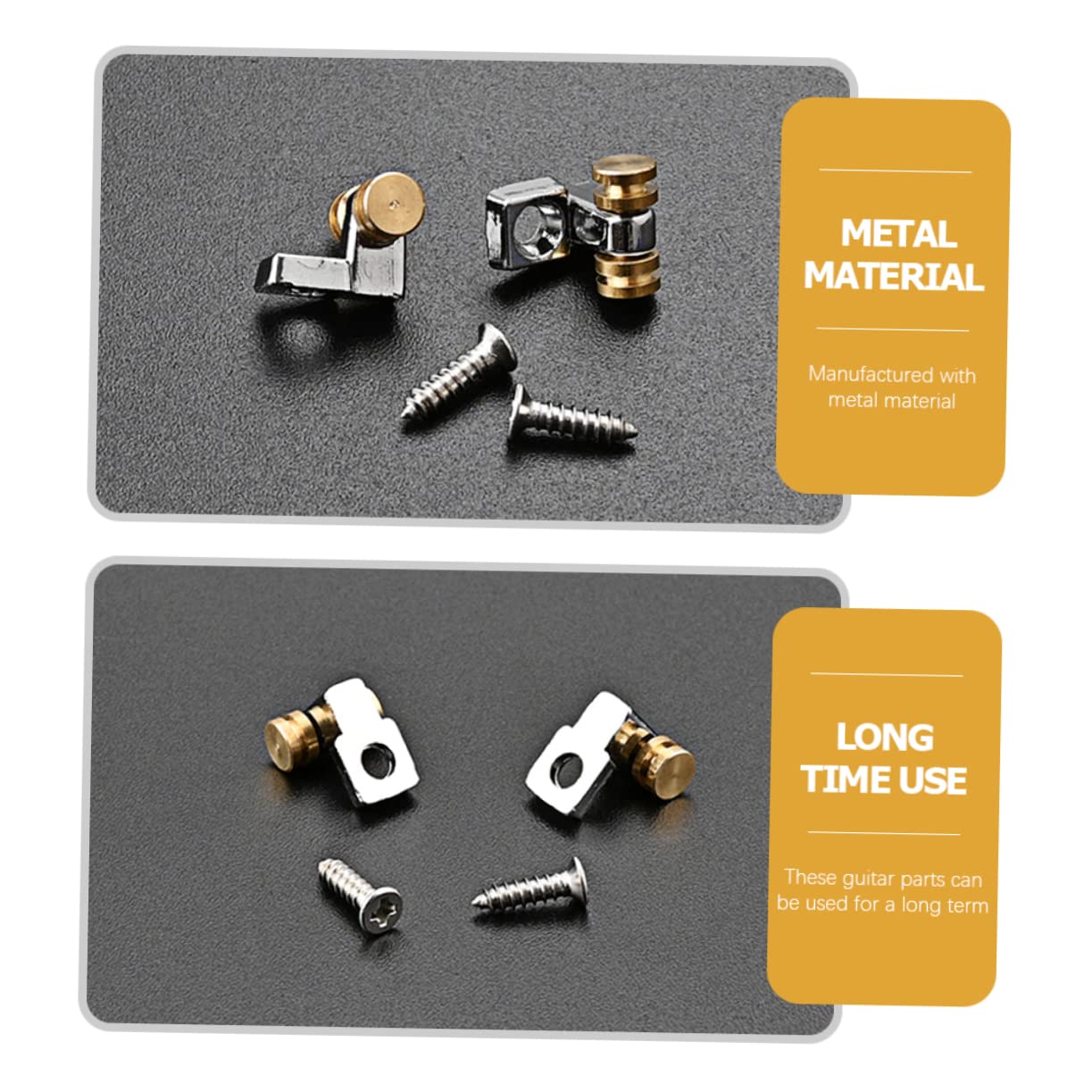 ibasenice 8pièces Retenue De Corde Pour Guitare Électrique Accessoires De Remplacement Installation Facile Et