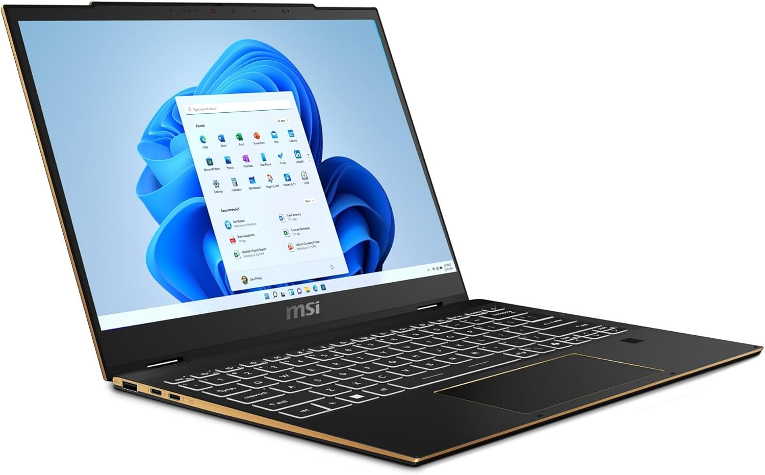 MSI Summit E13 AI Evo 2025 Laptop 13.3" WUXGA IPS Touchscreen 16-Core Intel Ultra 7 155H 16GB LPDDR5 2TB SSD Arc Graphics Thunderbolt 4 Wi-Fi Backlit Keyboard Fingerprint Win11 Pro w/ONT 32GB USB