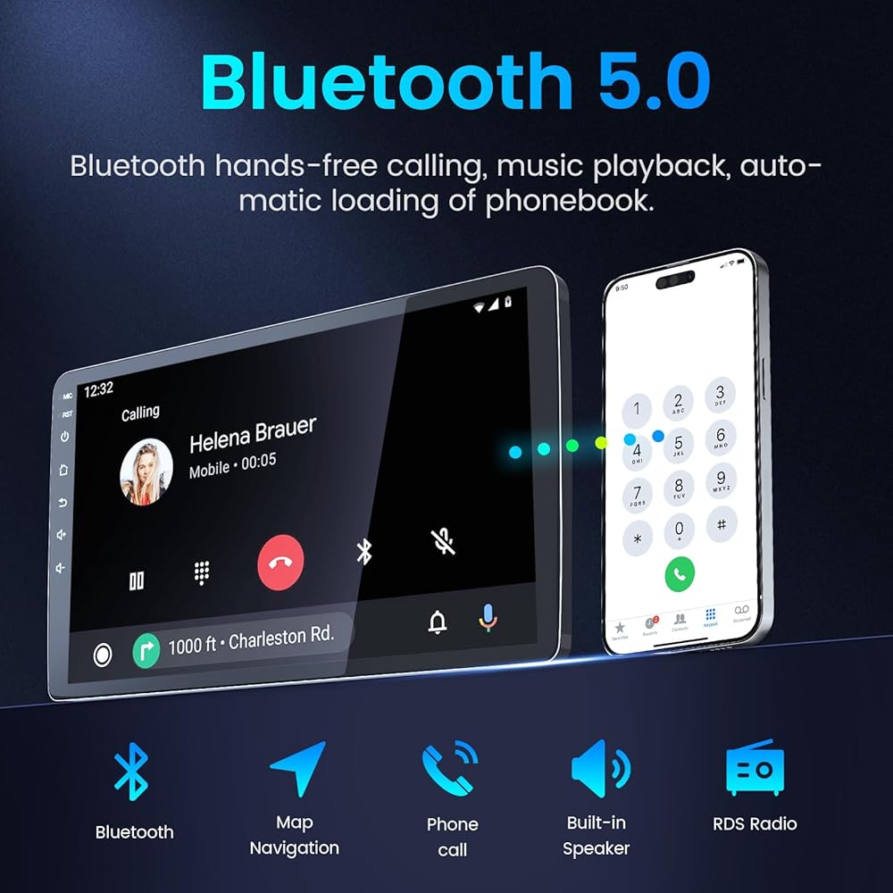 4Core 64G Car Radio with Wireless Carplay for GMC & Chevy 5