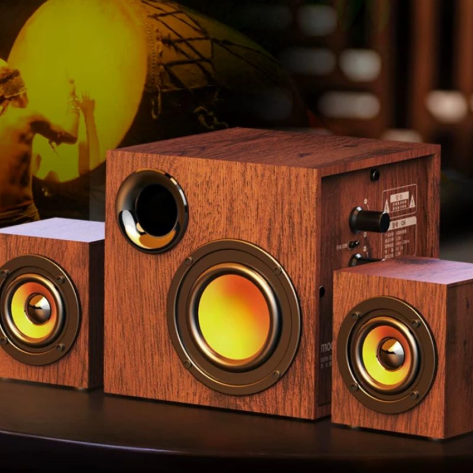 Altavoz Multimedia Set 2.1 con Subwoofer, Color to 2, Style to 2