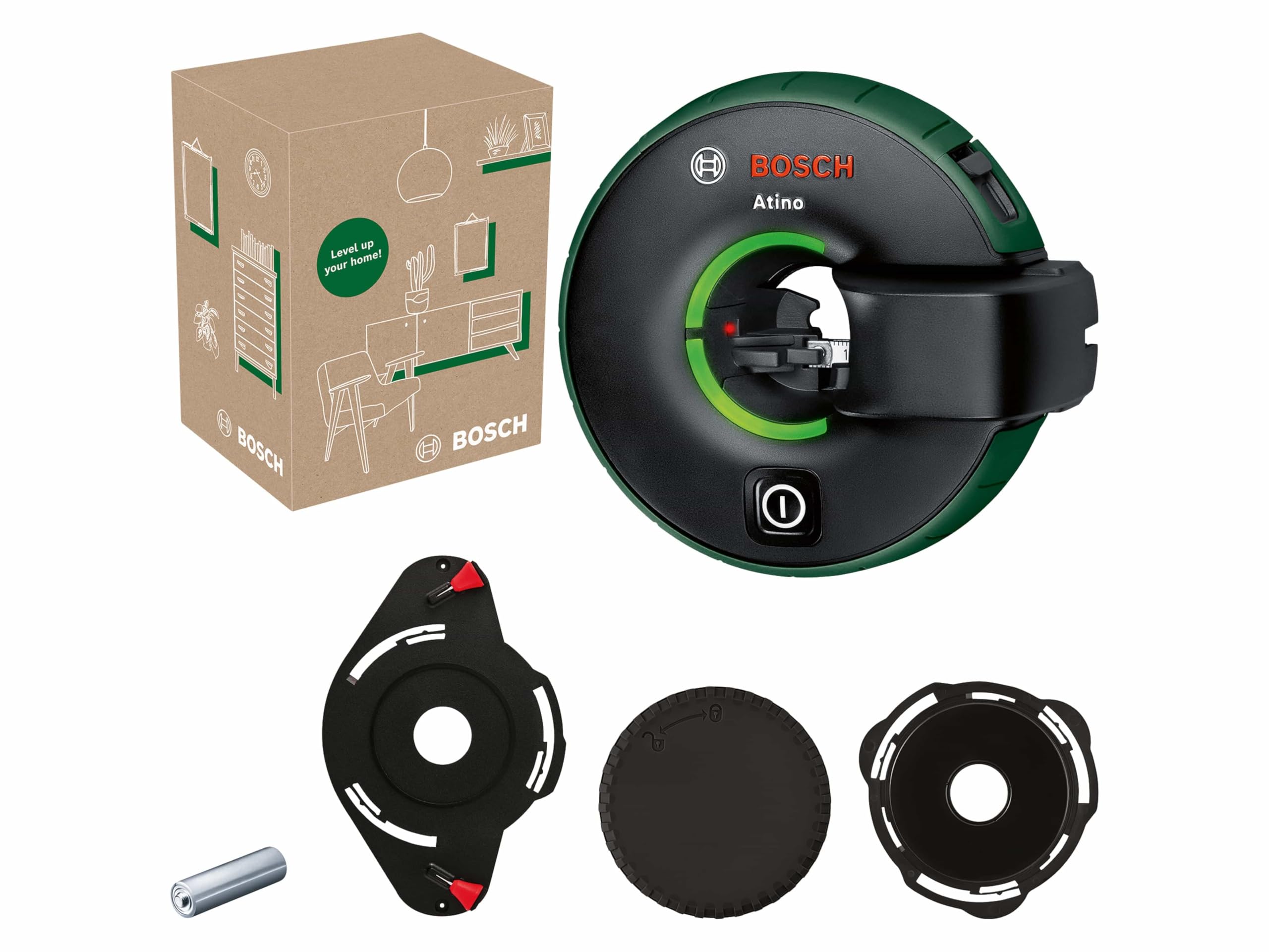 Bosch Bosch 2-in-1 line Laser Atino with Integrated Measuring Tape